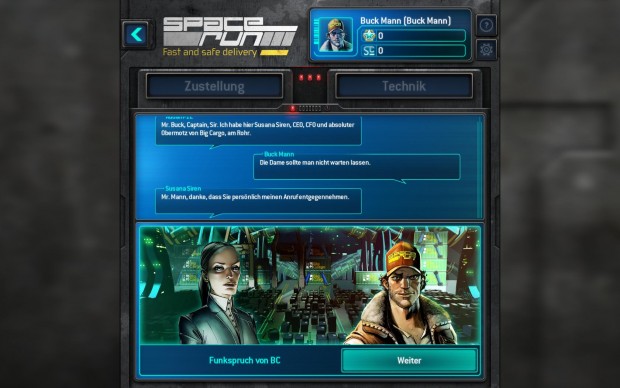 Space Run (Screenshots: Golem.de)